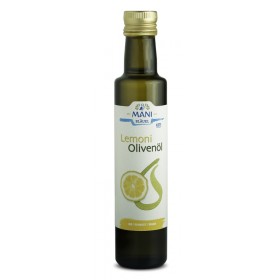 MANI Organic Olive Oil with Lemon, 0,25 l bottle